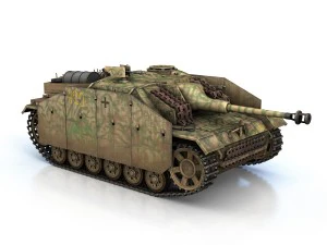 stug iii - ausfg - 429 - mid production 3D Model