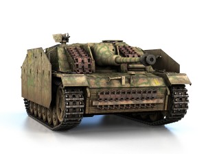 stug iii - ausfg - 429 - mid production 3D 模型