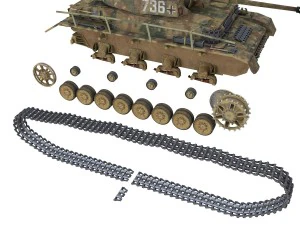 pzkpfw iv - panzer 4 - ausfj - 736 3D Model