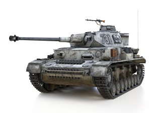 pzkpfw iv - panzer 4 - ausf g - 731 Modèle 3D