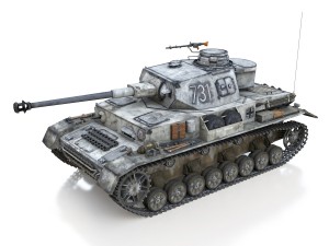 pzkpfw iv - panzer 4 - ausf g - 731 Modèle 3D