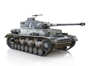 pzkpfw iv - panzer 4 - ausf g - 731 Modèle 3D