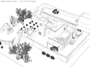 arab building 3D Model