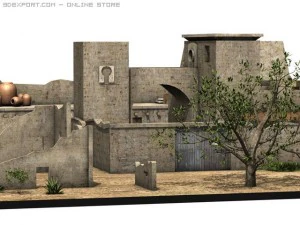 arab building 3D Model