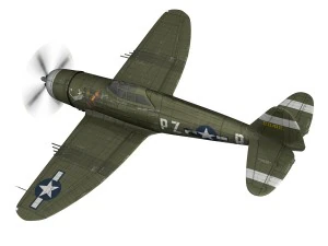 Republic P-47D Thunderbolt - Tesoro - Pz-r Modello 3D