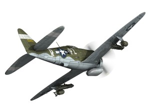 republic p-47d thunderbolt - sweetie - pz-r 3D 模型