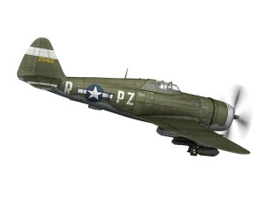 republic p-47d thunderbolt - sweetie - pz-r 3D 模型