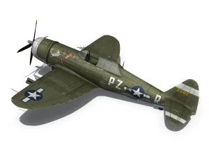 Republic P-47D Thunderbolt - Tesoro - Pz-r Modello 3D
