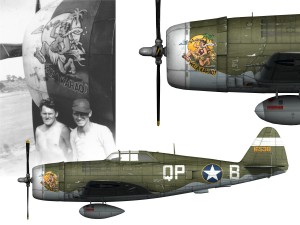 republic p-47c thunderbolt - wela kahao - qp-b 3Dモデル