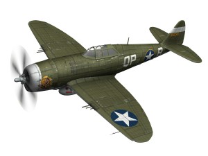 republic p-47c thunderbolt - wela kahao - qp-b 3Dモデル