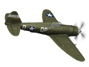 republic p-47c thunderbolt - wela kahao - qp-b 3Dモデル