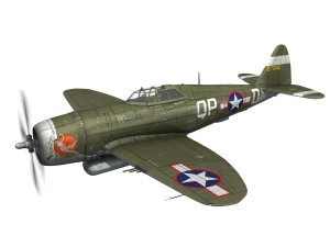 republic p-47d thunderbolt - miss plainfield 3Dモデル