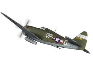 republic p-47d thunderbolt - miss plainfield 3Dモデル