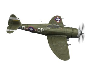 republic p-47d thunderbolt - miss plainfield 3Dモデル