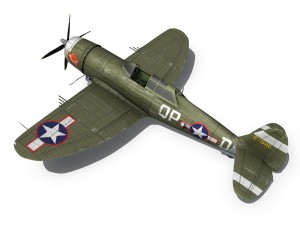 republic p-47d thunderbolt - miss plainfield 3Dモデル