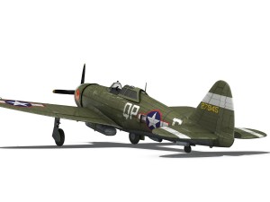 republic p-47d thunderbolt - miss plainfield 3Dモデル