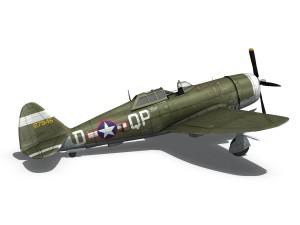 republic p-47d thunderbolt - miss plainfield 3Dモデル