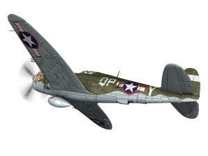 republic p-47c thunderbolt - little butch 3D मॉडल
