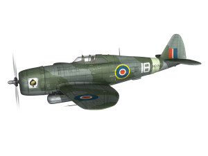 republic p-47d thunderbolt mk i - hd154 3D मॉडल