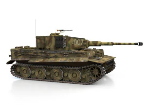 panzer vi - tiger - 007 - late production 3D Model