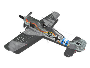 focke wulf - fw190 a8 - black 12 Modelo 3D