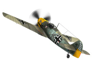 messerschmitt - bf-109 e - jg2 3D Model