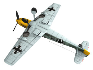 messerschmitt - bf-109 e - jg2 Model 3D