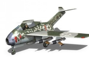 focke wulf ta 183 huckebein 3D Model