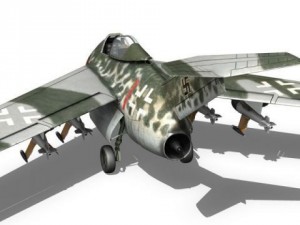 focke wulf ta 183 huckebein 3D Model