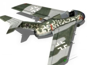 focke wulf ta 183 huckebein 3D Model