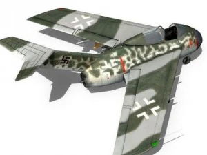 focke wulf ta 183 huckebein 3D Model