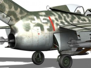 focke wulf ta 183 huckebein 3D Model