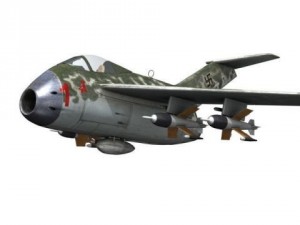 focke wulf ta 183 huckebein 3D Model