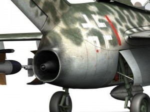 focke wulf ta 183 huckebein 3D Model
