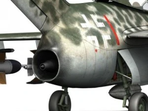 focke wulf ta 183 huckebein 3D Model