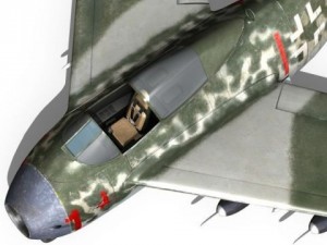 focke wulf ta 183 huckebein 3D Model