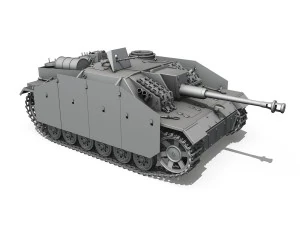 sdkfz 142 stug iii ausf g 3D Model