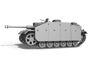 sdkfz 142 stug iii ausf g 3D Model
