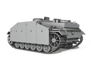 sdkfz 142 stug iii ausf g 3D Model
