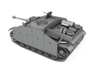 sdkfz 142 stug iii ausf g 3D Model