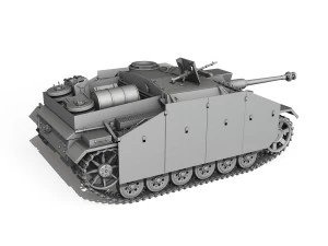 sdkfz 142 stug iii ausf g 3D Model