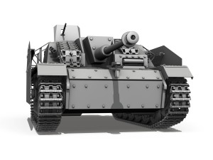 sdkfz 142 stug iii ausf g 3Dモデル