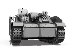 sdkfz 142 stug iii ausf g 3D Model
