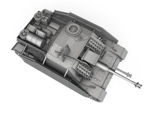 sdkfz 142 stug iii ausf g 3Dモデル