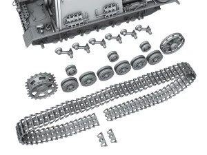 stuig 33b - self-propelled heavy infantry 3D Model