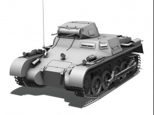 pzkpfw 1 - panzer 1 - ausf a 3Dモデル