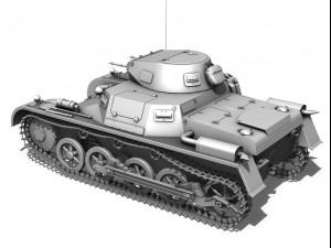 pzkpfw 1 - panzer 1 - ausf a 3Dモデル
