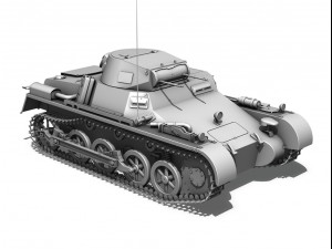 pzkpfw 1 - panzer 1 - ausf a 3Dモデル