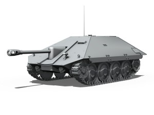 maresal m06 romanian tank hunter Modelo 3D