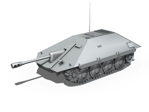 maresal m06 romanian tank hunter Modelo 3D
